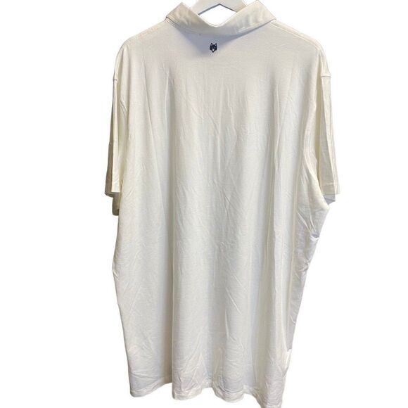 NEW Greyson Polo shirt mens size XXL solid white golf athletic pima cotton - Picture 6 of 11